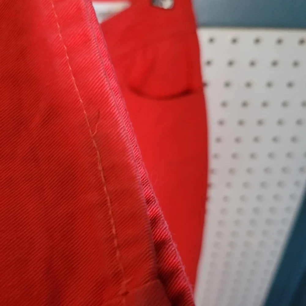Yves Saint Laurent YSL size 10 red‎ jeans